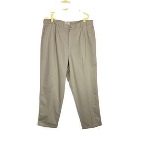 Elisabeth by Liz Claiborne Beige 20W Women's pants 100%‎ Cotton